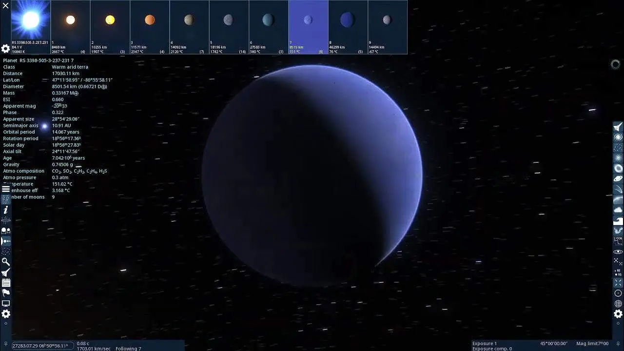SpaceEngine Gameplay Screenshot