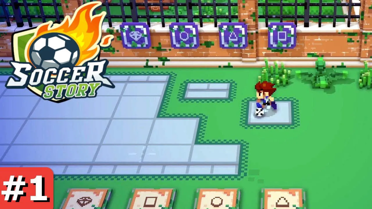 Soccer Story Gameplay Screenshot