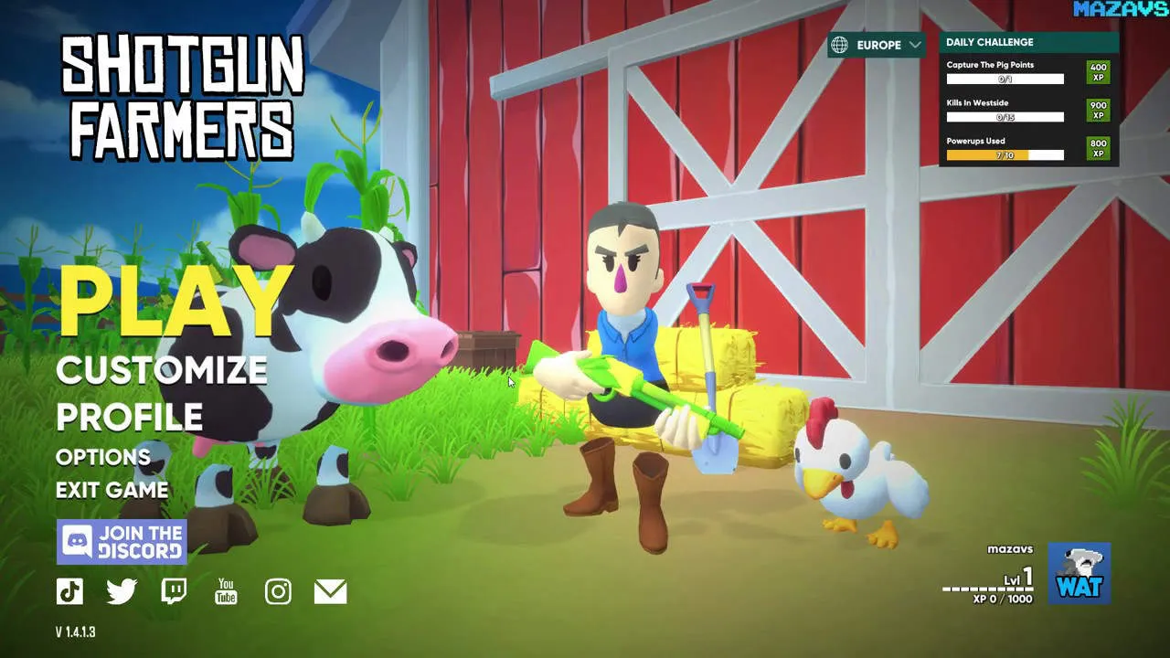 Shotgun Farmers Gameplay Screenshot