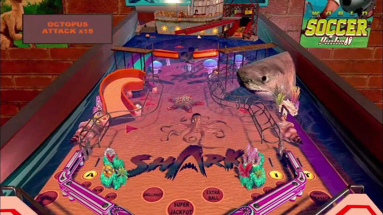 Shark Pinball Gameplay Screenshot