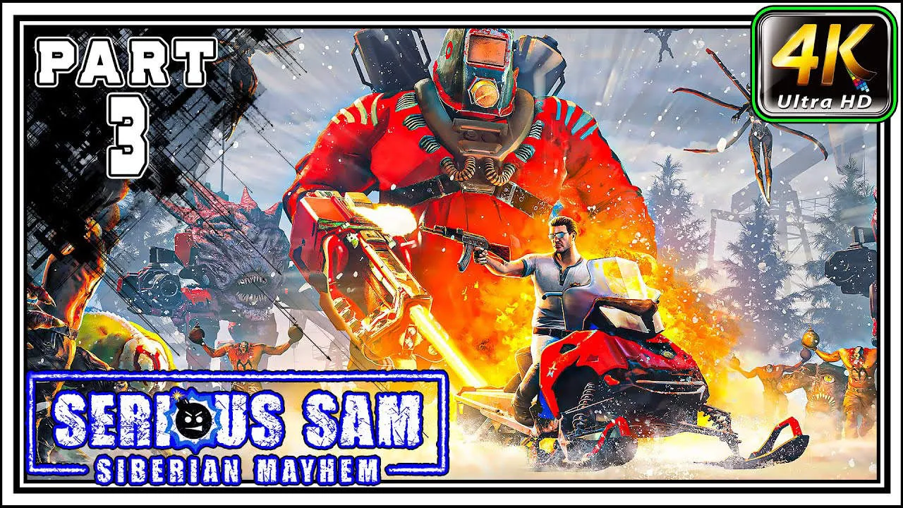 Serious Sam: Siberian Mayhem Gameplay Screenshot