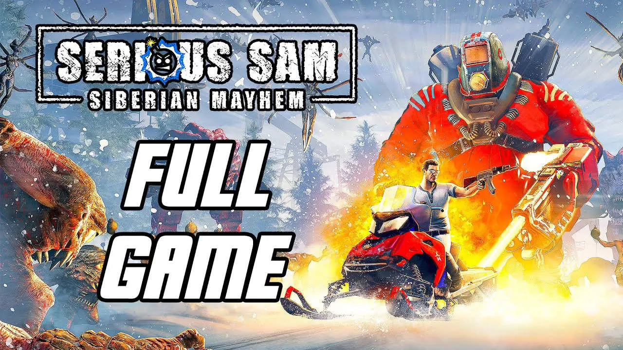 Serious Sam: Siberian Mayhem Gameplay Screenshot