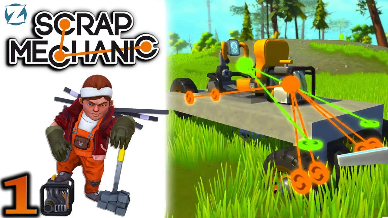 Scrap Mechanic Gameplay Screenshot