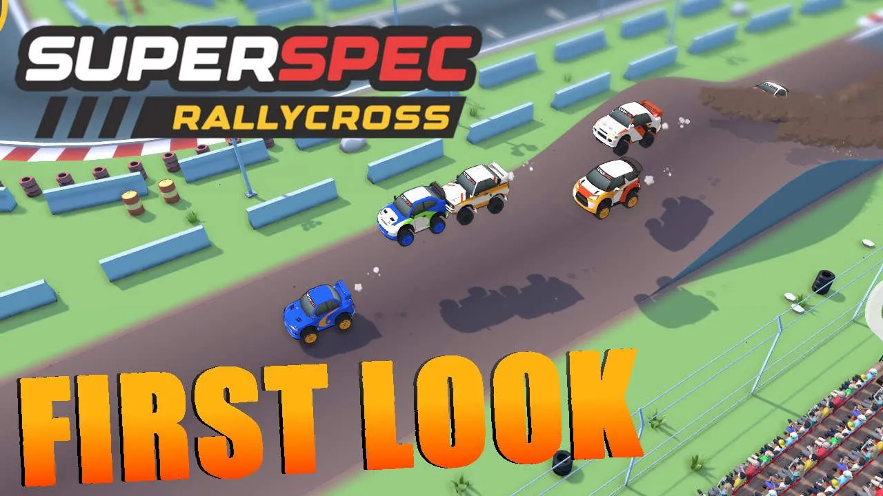 SuperSpec Rallycross Gameplay Screenshot