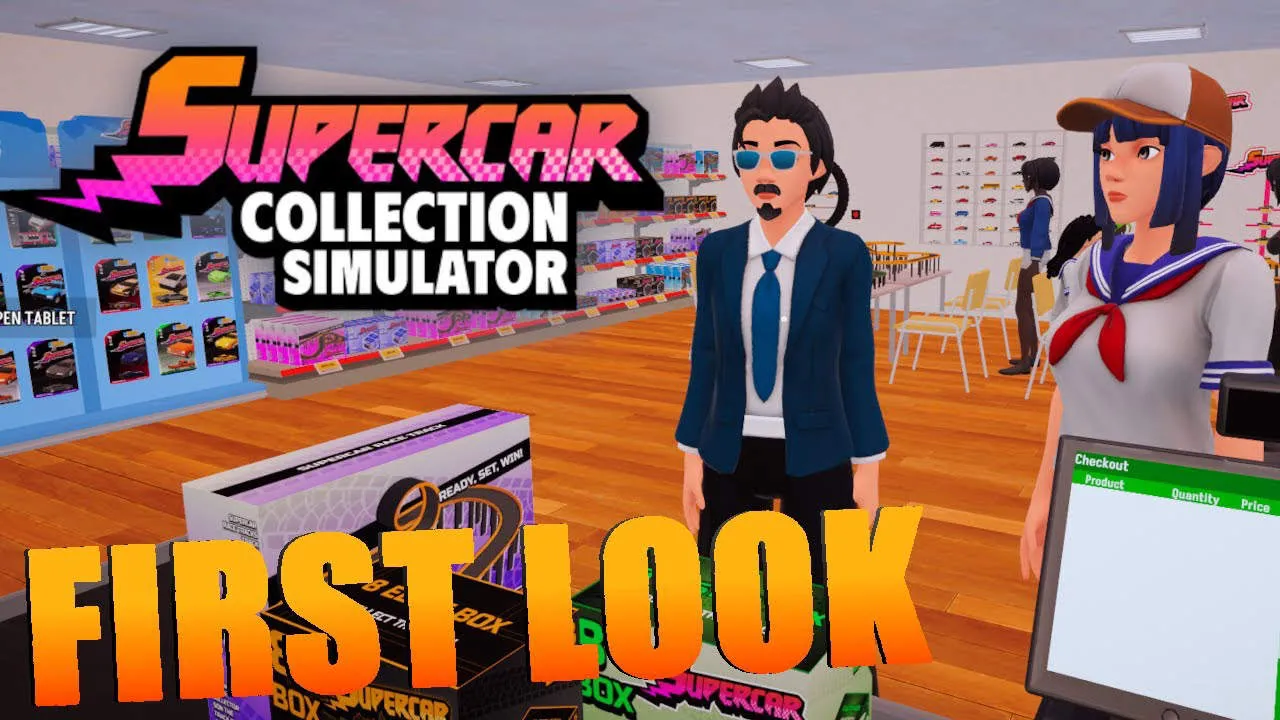 Supercar Collection Simulator Gameplay Screenshot