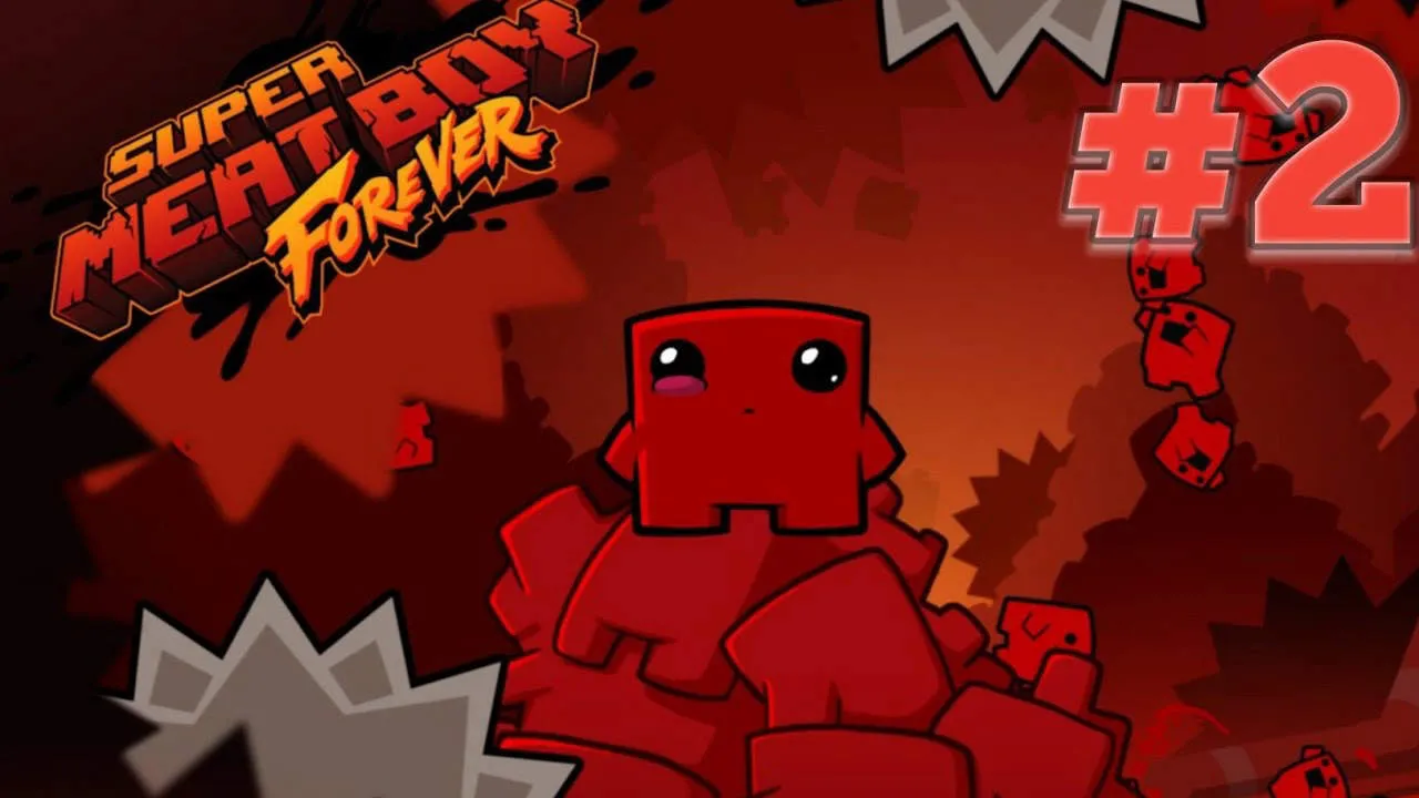 Super Meat Boy Forever Gameplay Screenshot