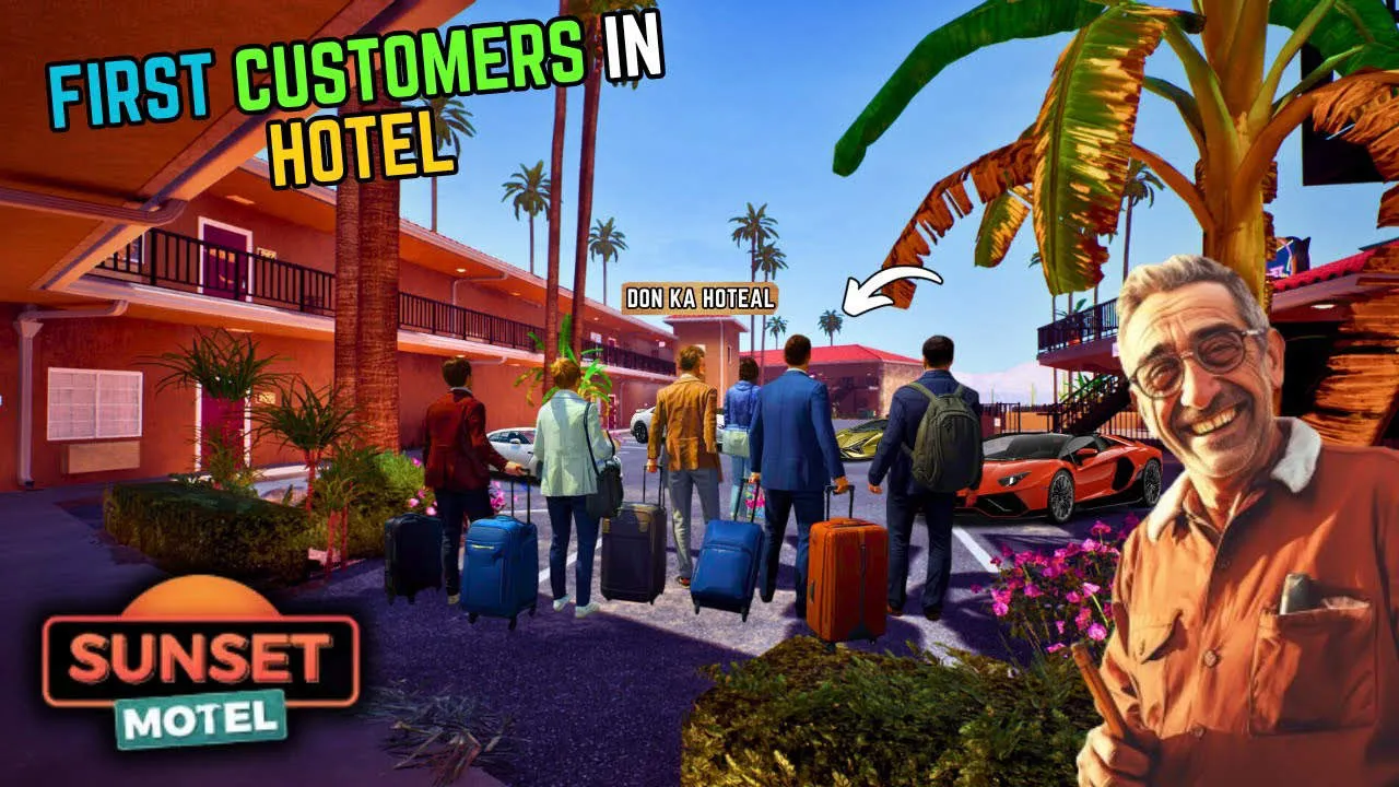 Sunset Motel Gameplay Screenshot