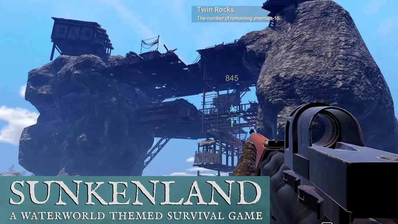 Sunkenland Gameplay Screenshot