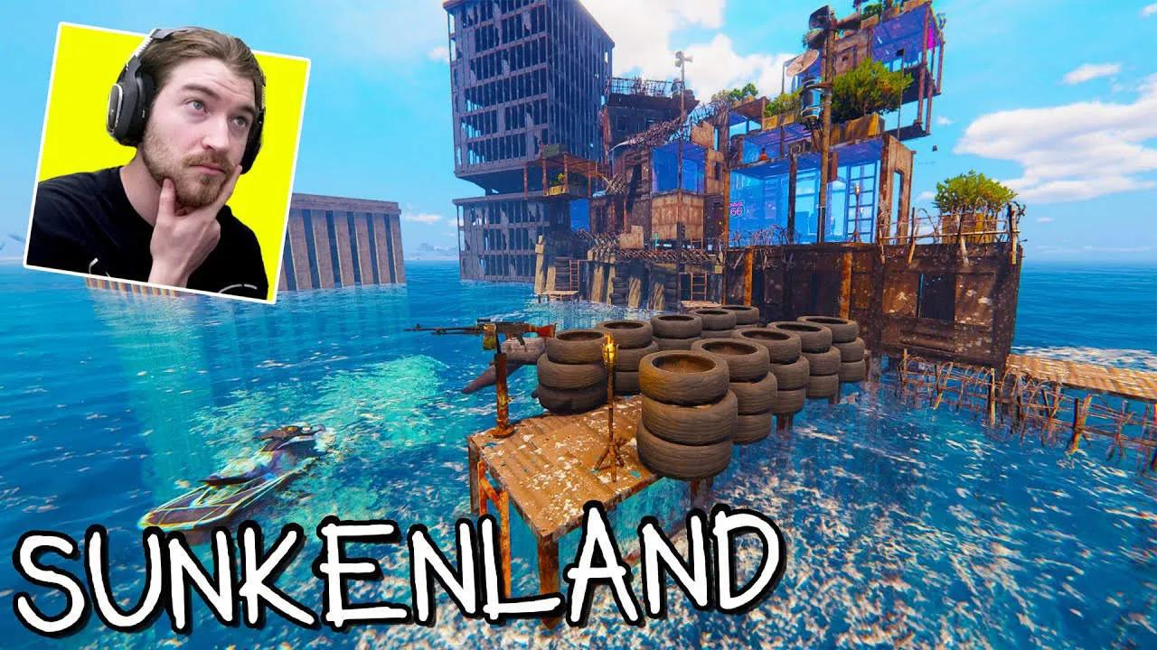 Sunkenland Gameplay Screenshot