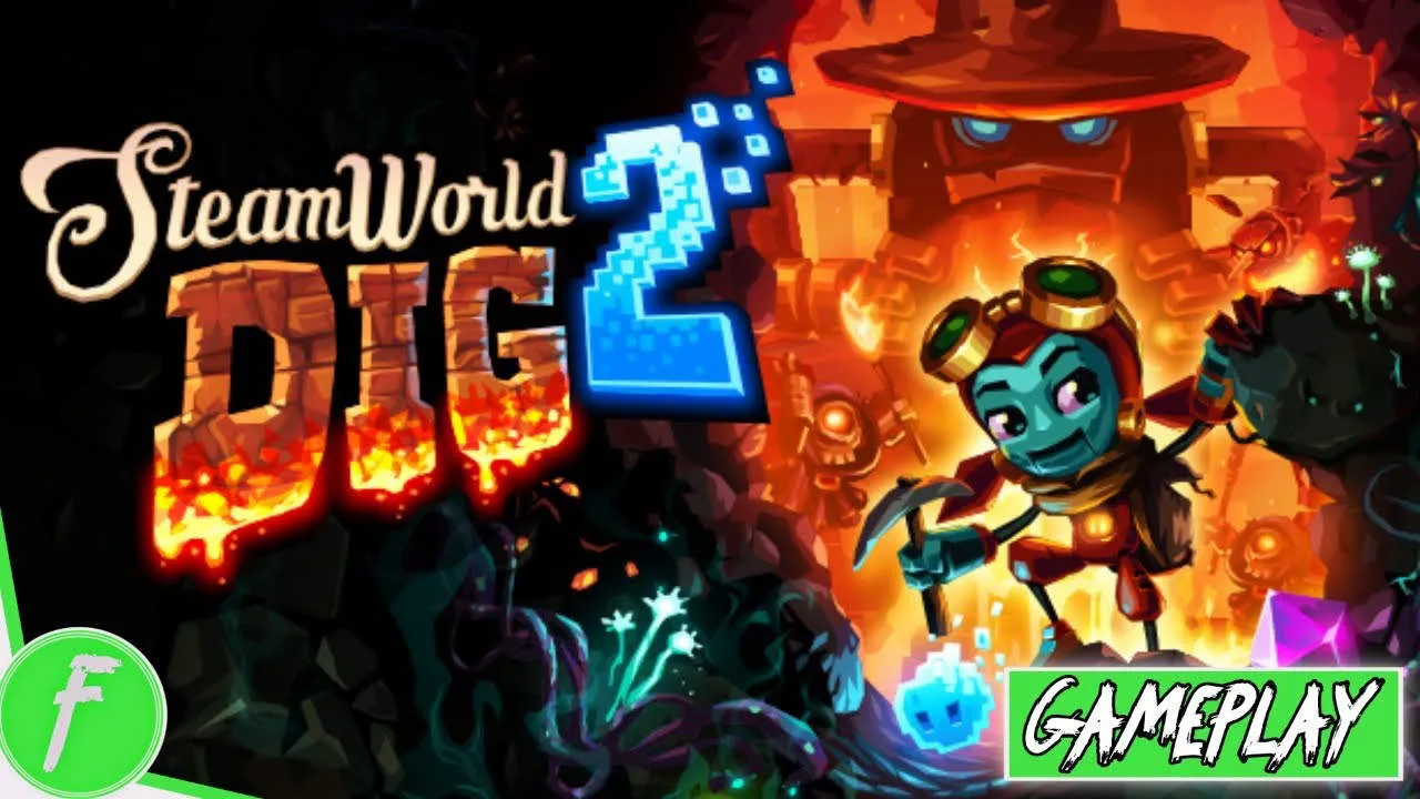 SteamWorld Dig 2 Gameplay Screenshot