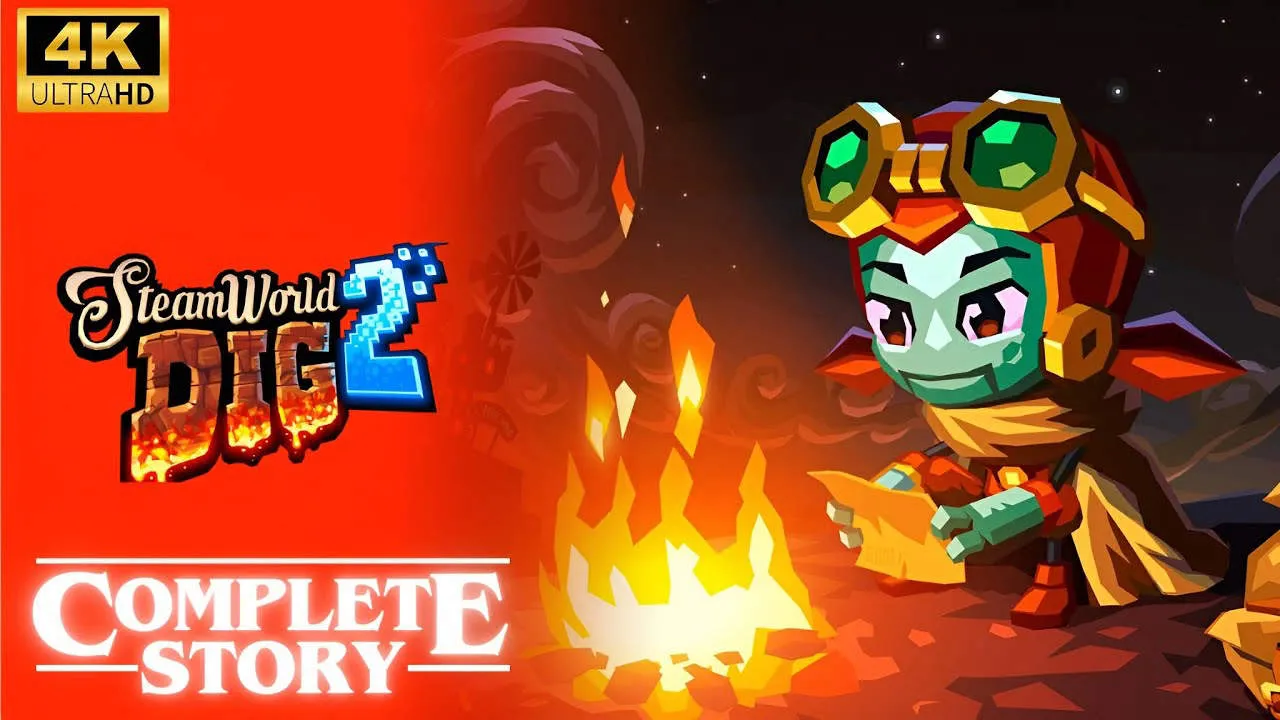 SteamWorld Dig 2 Gameplay Screenshot