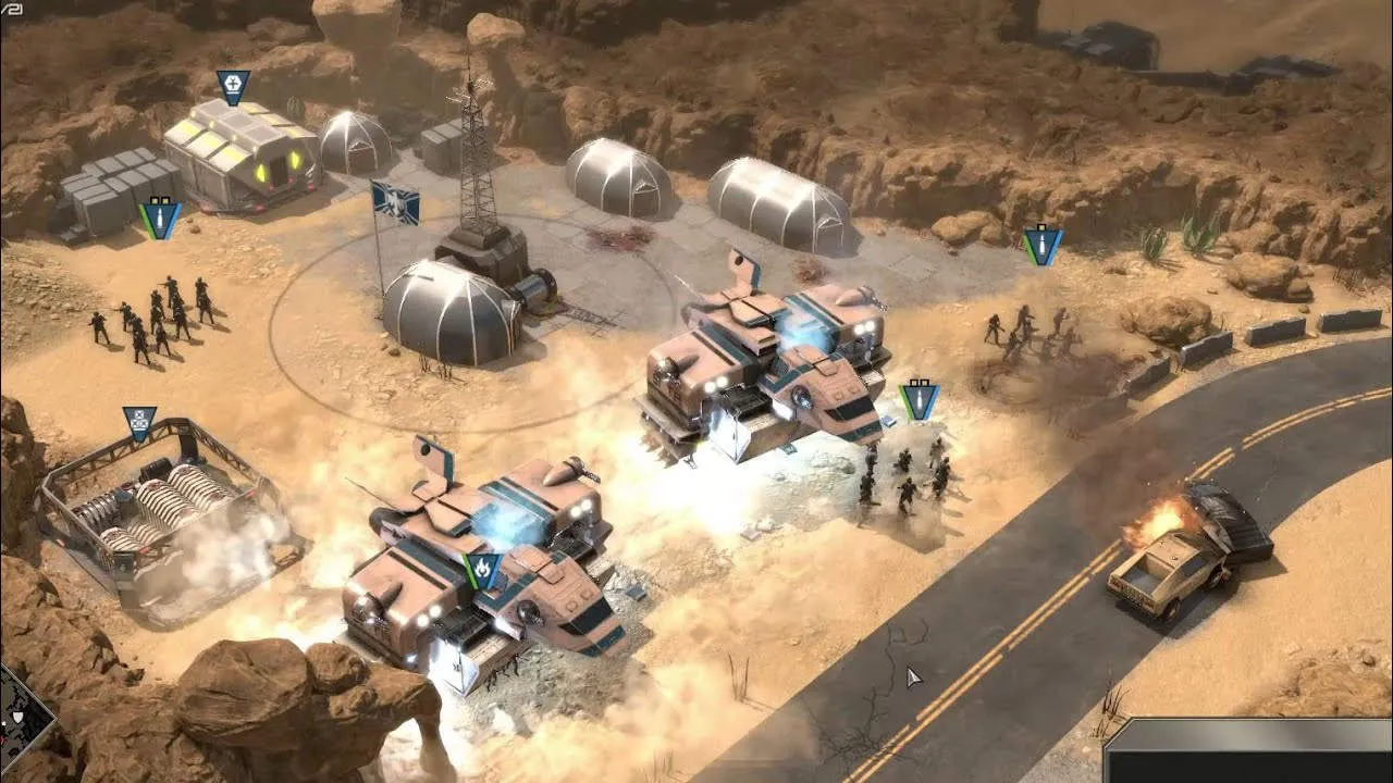 Starship Troopers: Terran Command Gameplay Screenshot