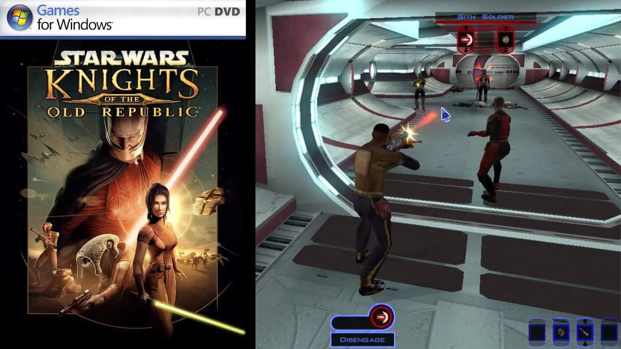 Star Wars: Knights of the Old Republic Gameplay Screenshot