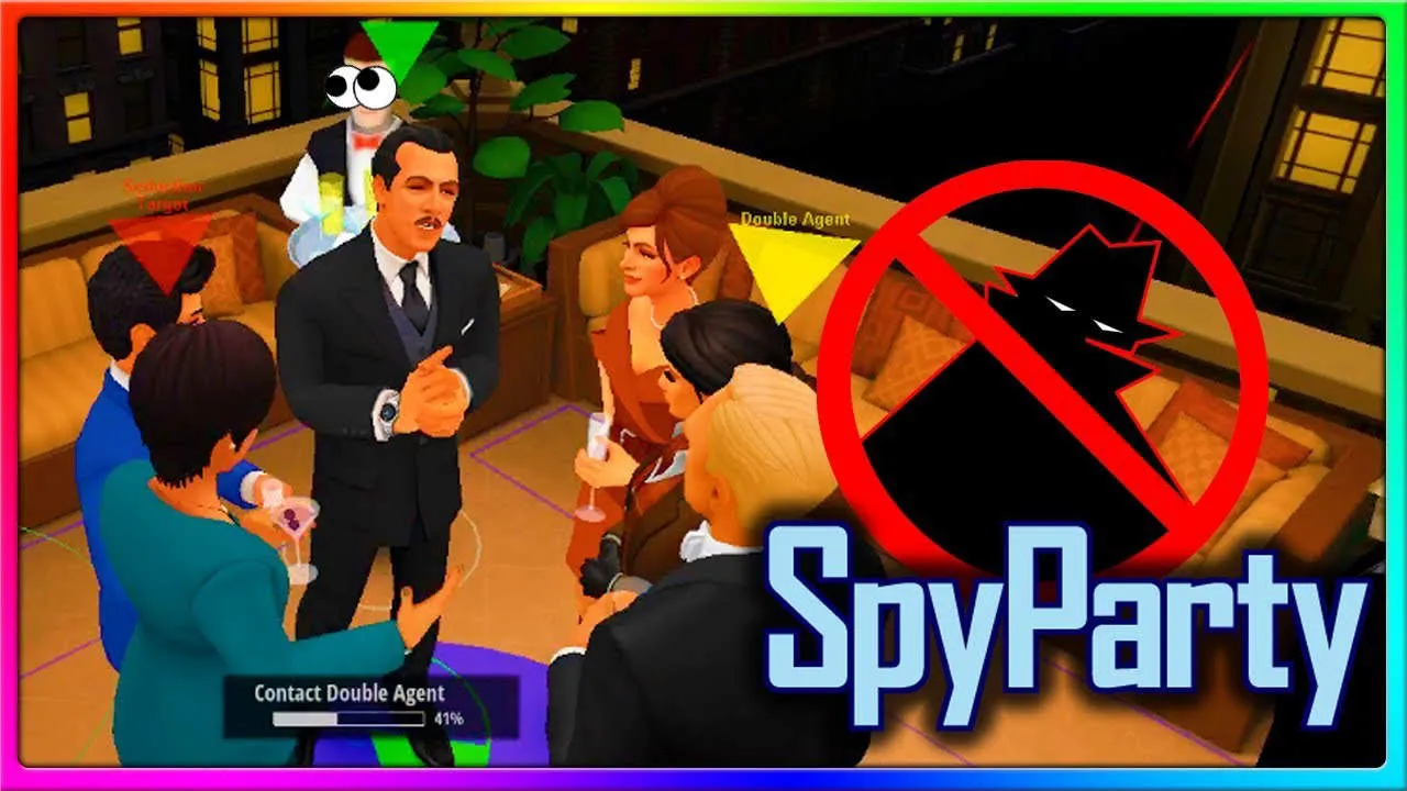 SpyParty Gameplay Screenshot