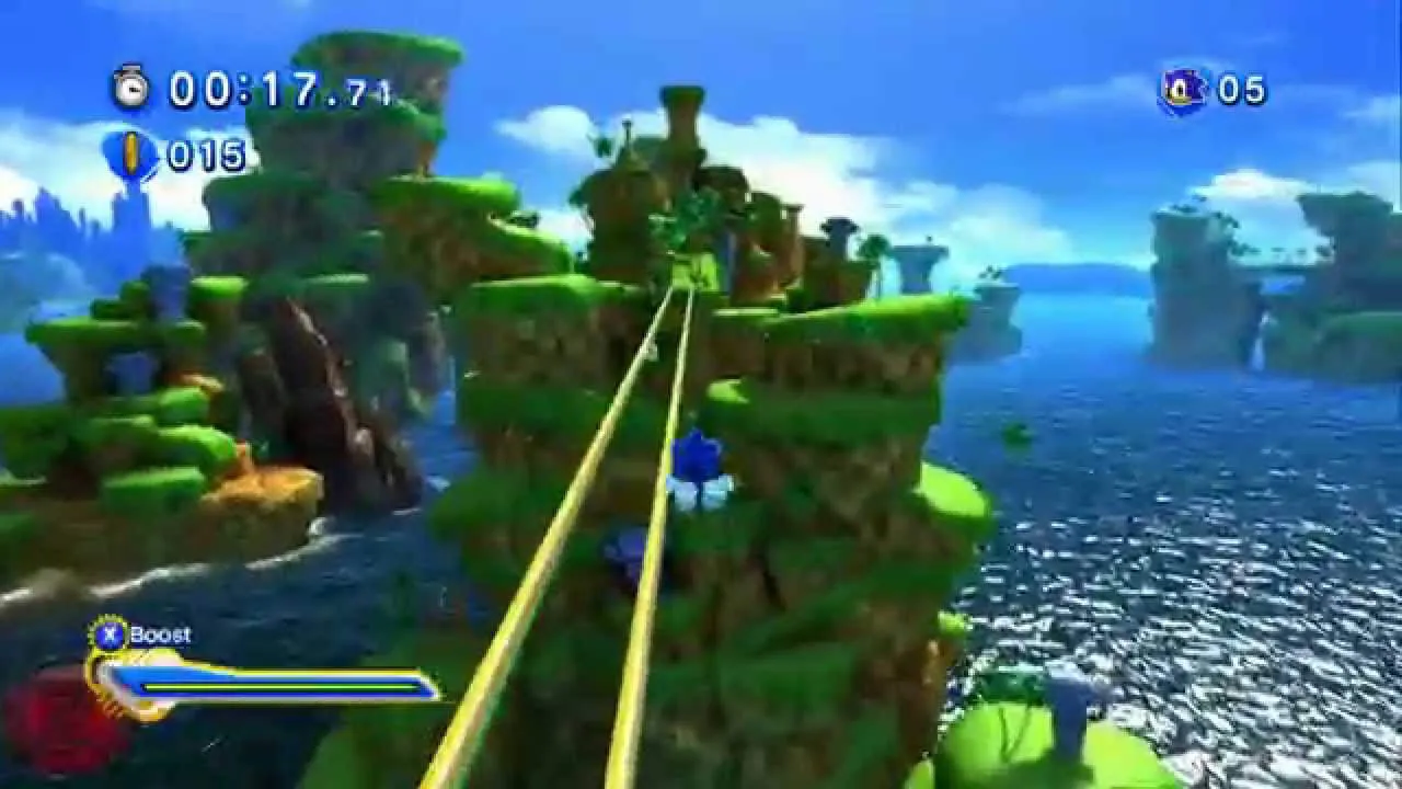 Sonic Generations Gameplay Screenshot