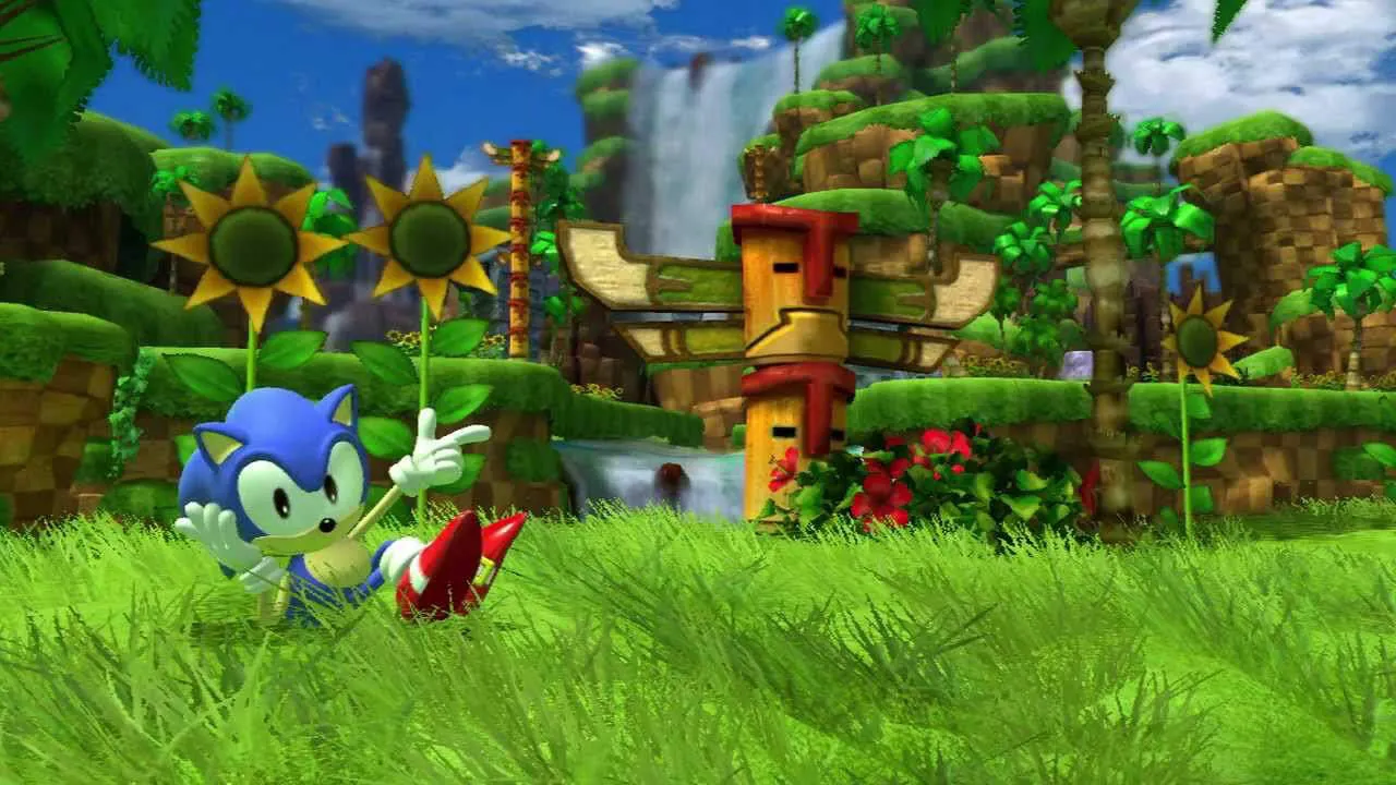 Sonic Generations Gameplay Screenshot