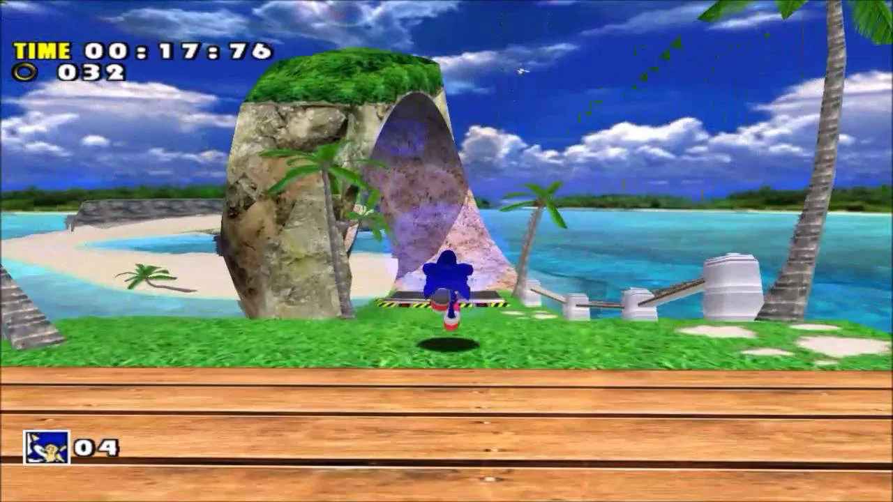 Sonic Adventure DX Gameplay Screenshot