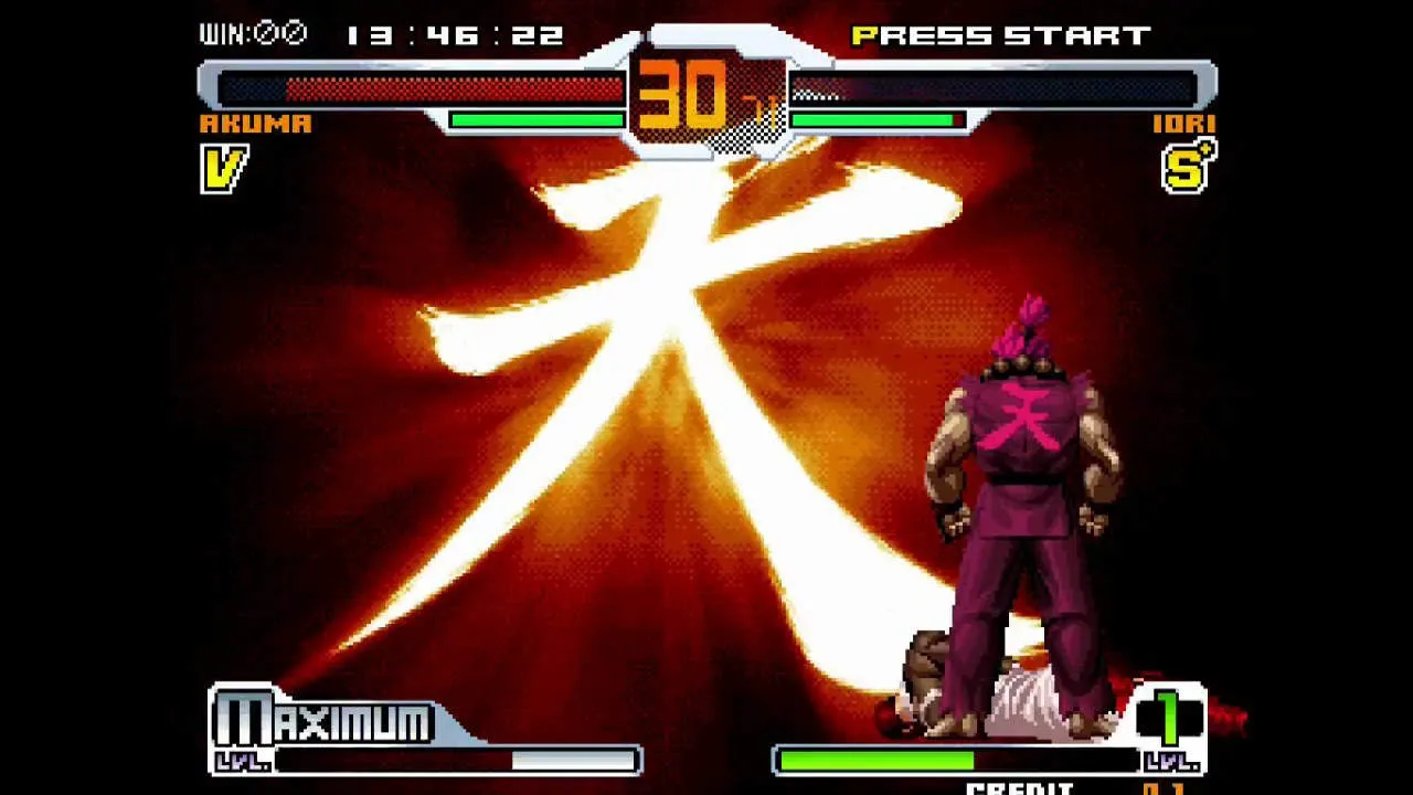SNK VS. CAPCOM SVC CHAOS Gameplay Screenshot