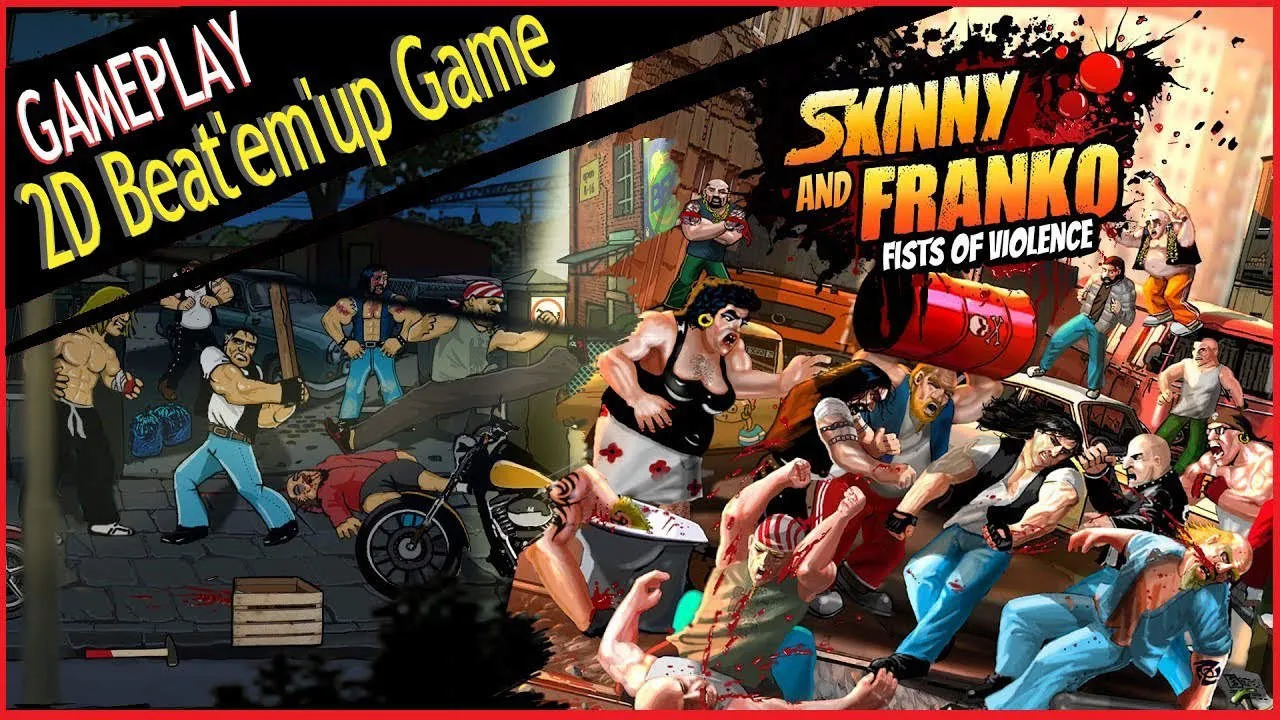 Skinny & Franko: Fists of Violence Gameplay Screenshot