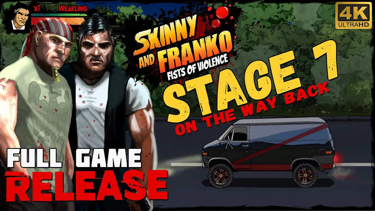 Skinny & Franko: Fists of Violence Gameplay Screenshot
