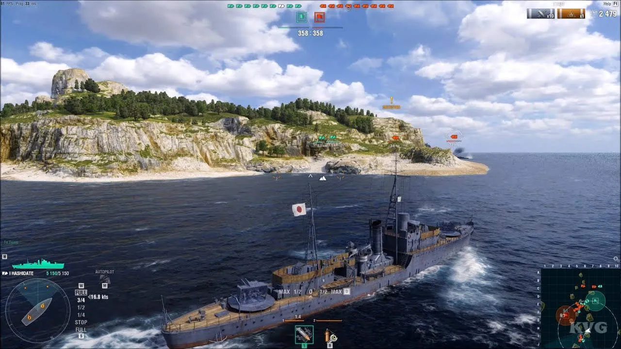 SHIPS AT WAR Gameplay Screenshot