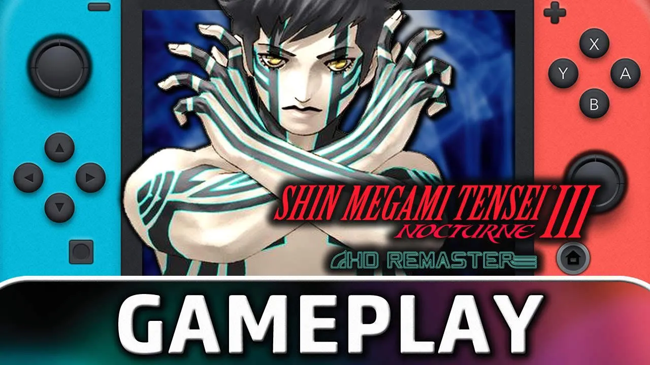 Shin Megami Tensei III Nocturne HD Remaster Gameplay Screenshot