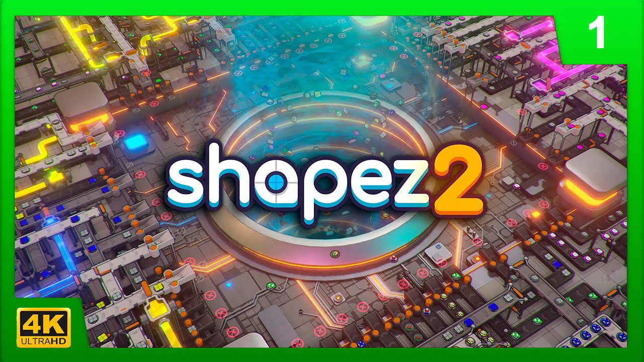 shapez 2 Gameplay Screenshot