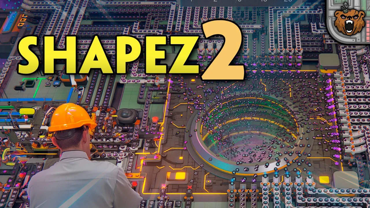 shapez 2 Gameplay Screenshot