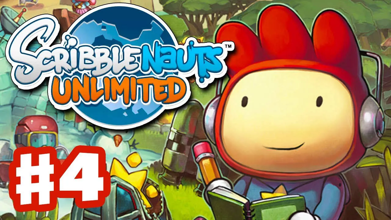 Scribblenauts Unlimited Gameplay Screenshot