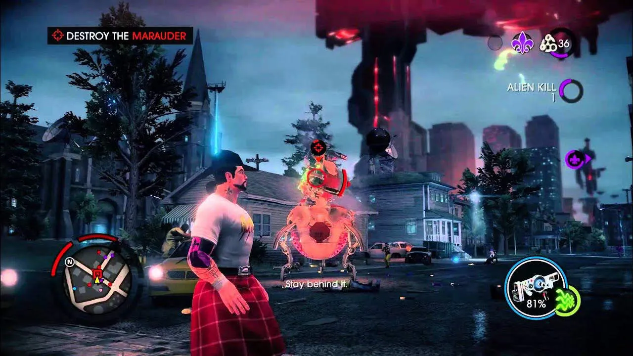 Saints Row Gameplay Screenshot
