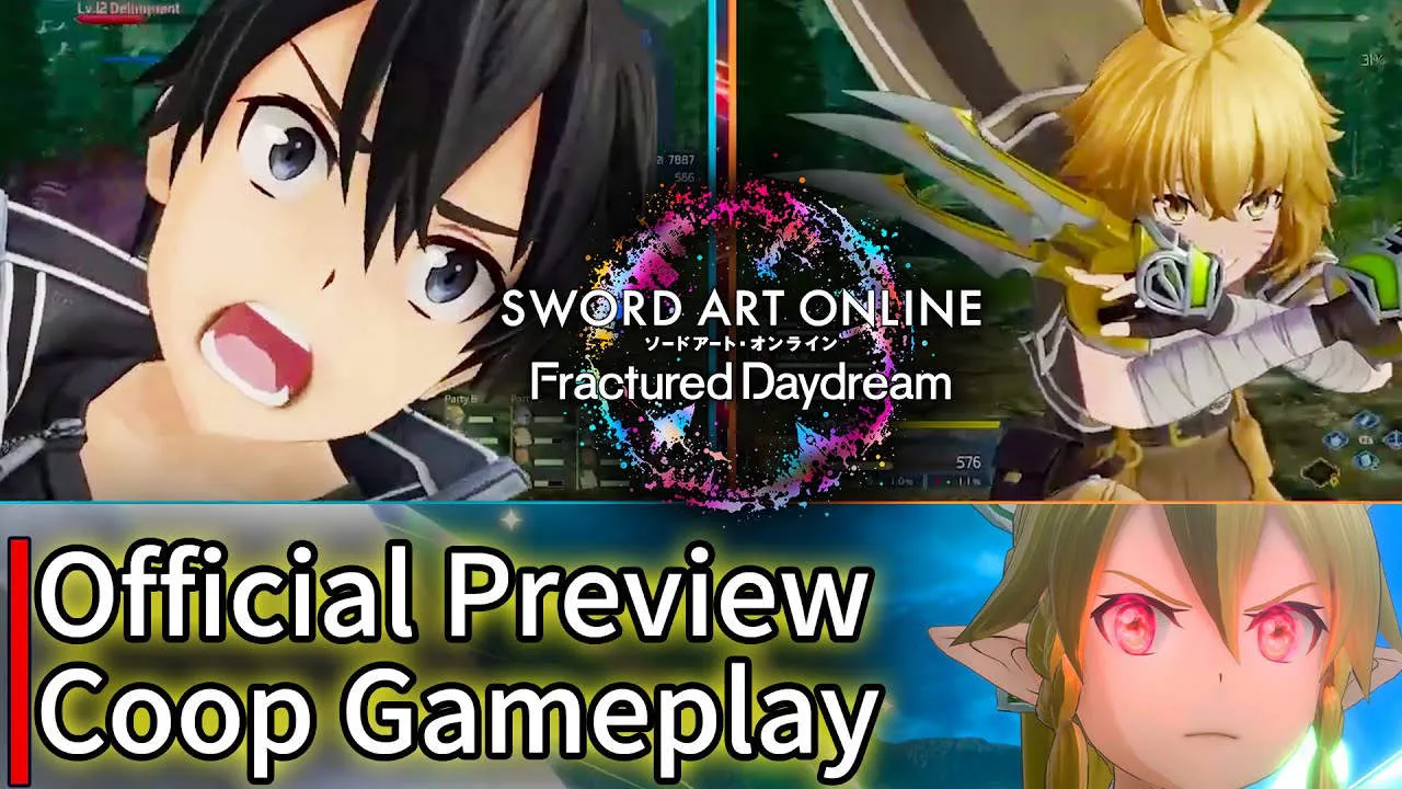 SWORD ART ONLINE Fractured Daydream Gameplay Screenshot