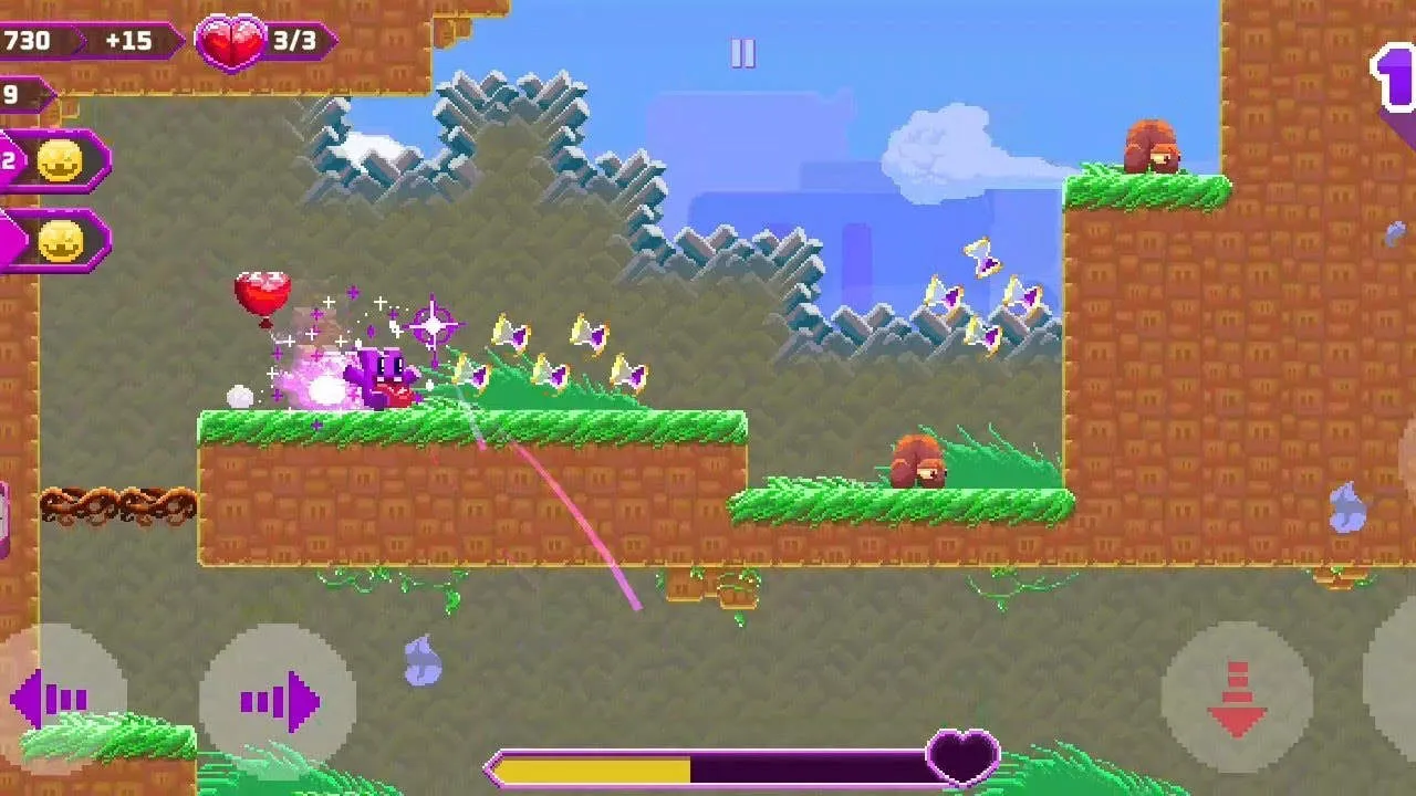 Super Mombo Quest Gameplay Screenshot