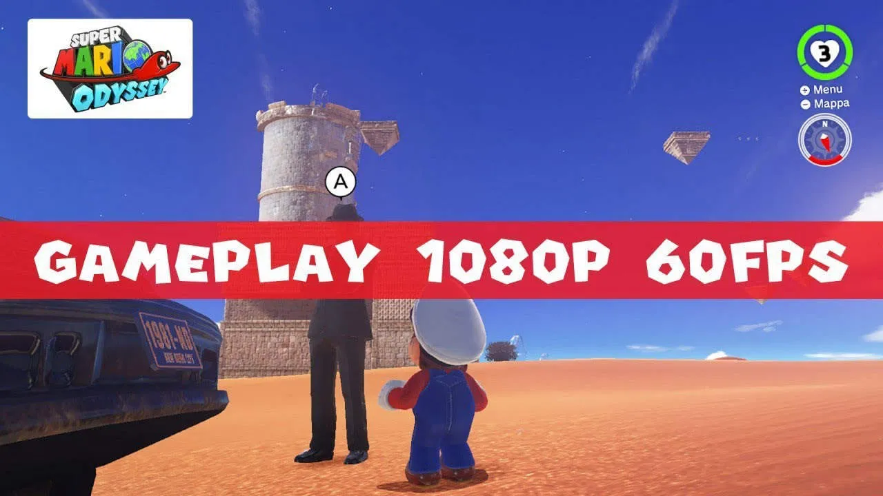 Super Mario Odyssey Gameplay Screenshot