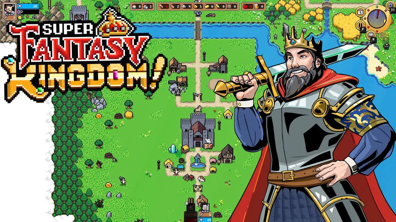 Super Fantasy Kingdom Gameplay Screenshot