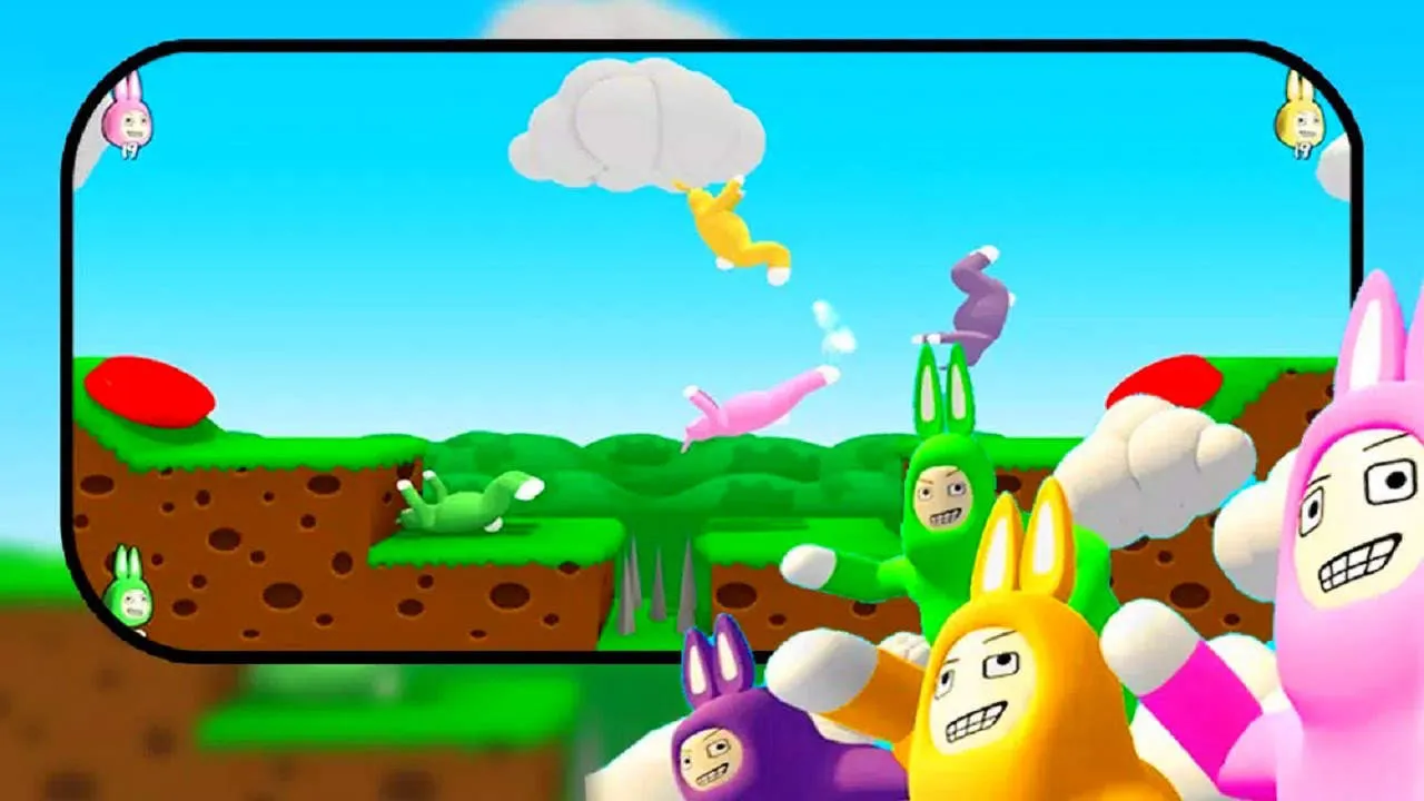 Super Bunny Man Gameplay Screenshot