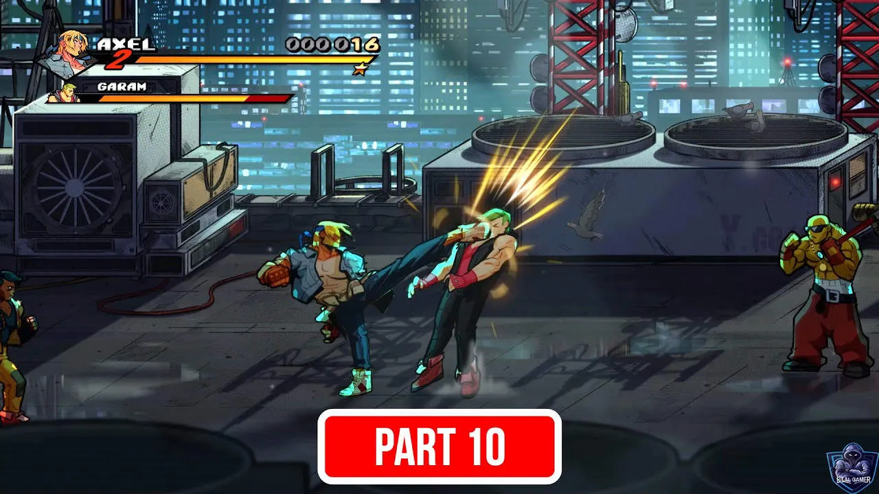 Streets of Rage 4 Gameplay Screenshot