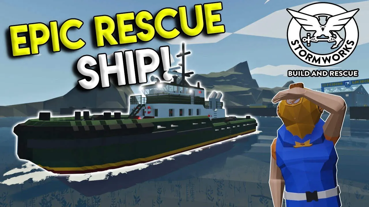 Stormworks: Build and Rescue Gameplay Screenshot