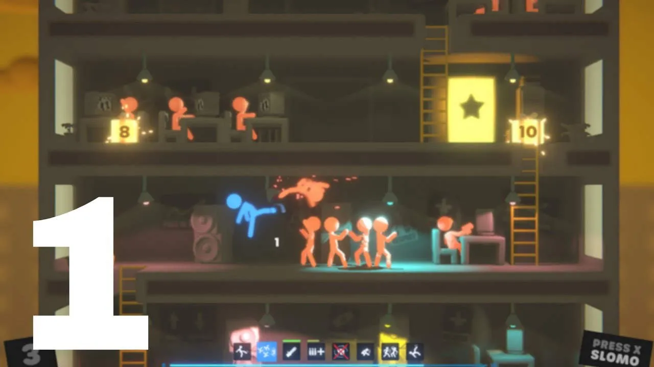 Stick It to the Stickman Gameplay Screenshot