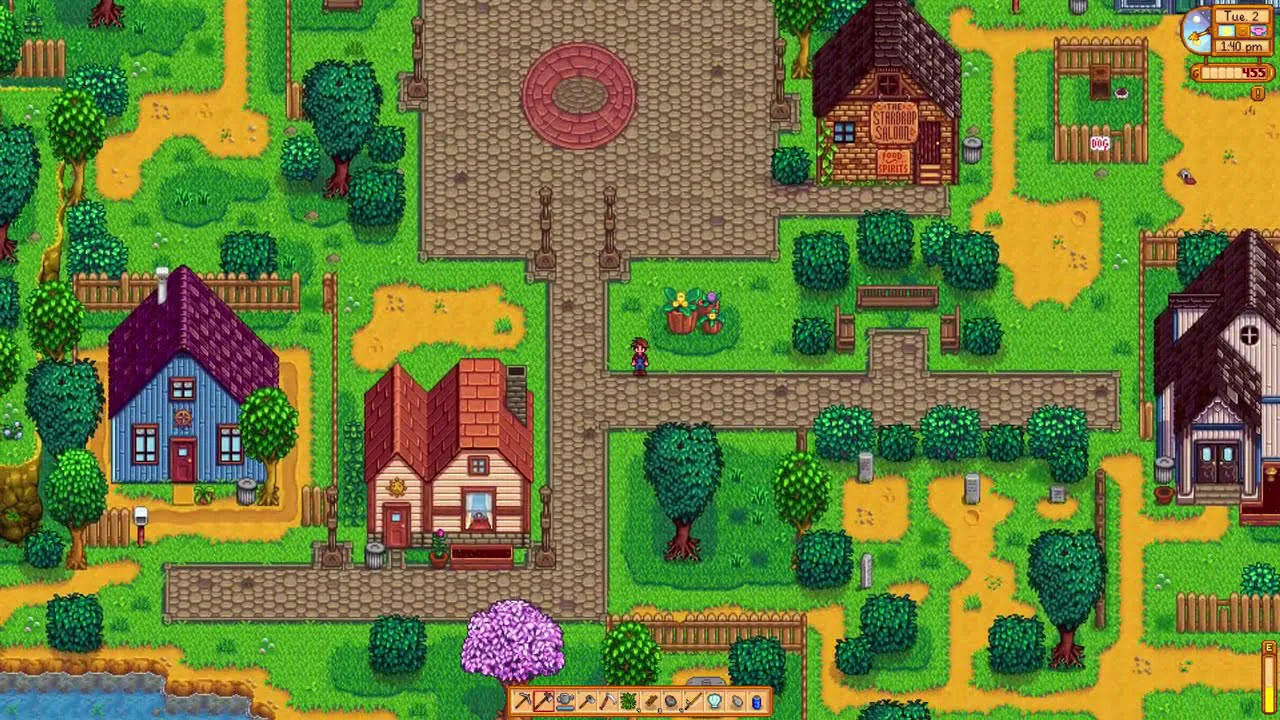 Stardew Valley Gameplay Screenshot