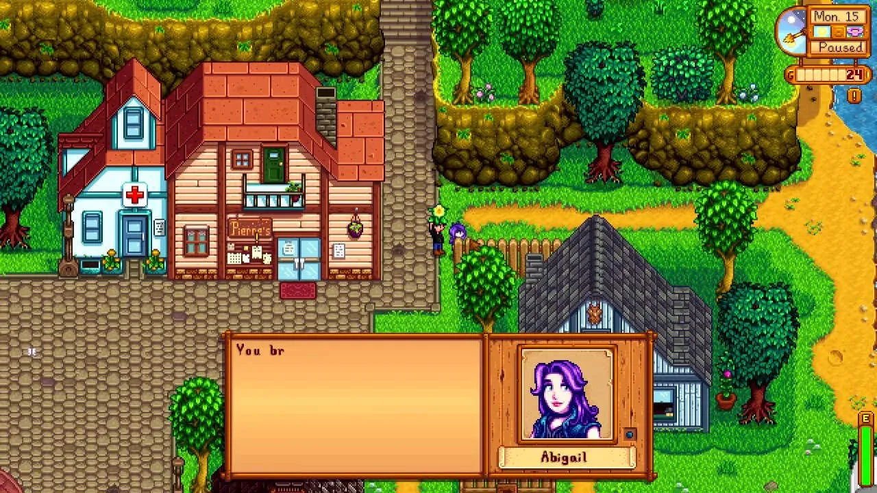 Stardew Valley Gameplay Screenshot