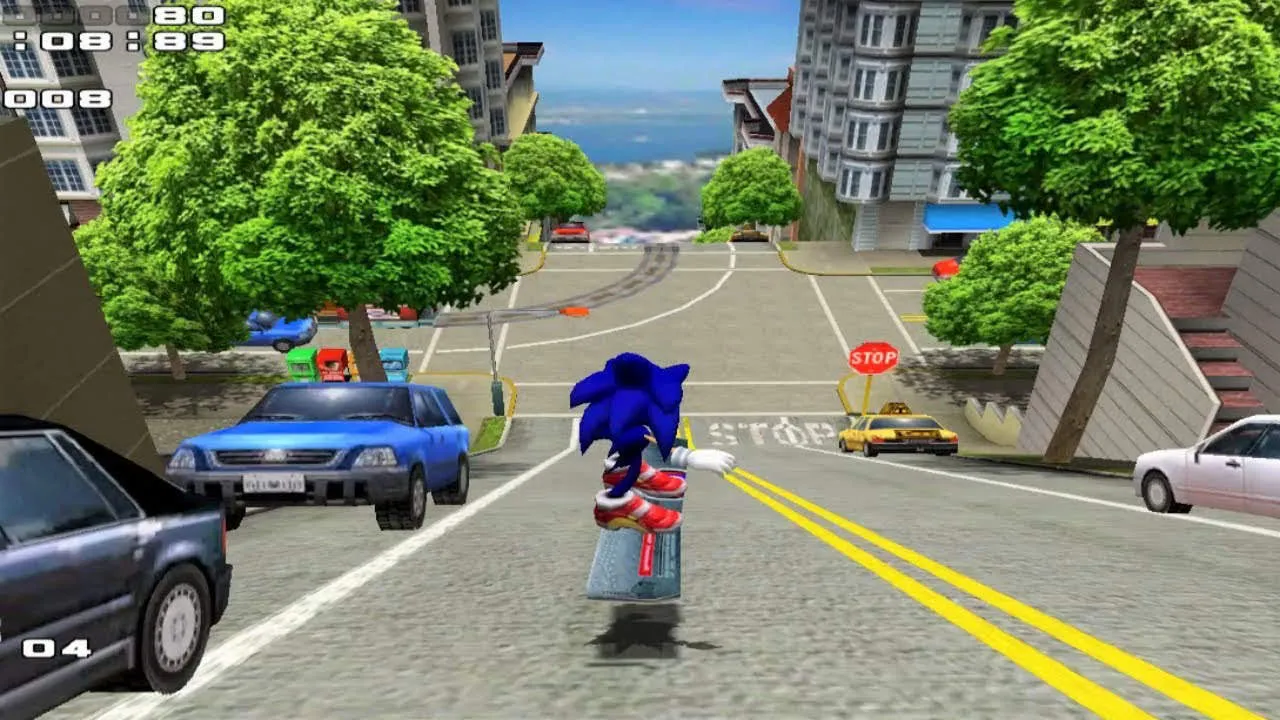 Sonic Adventure 2 Gameplay Screenshot