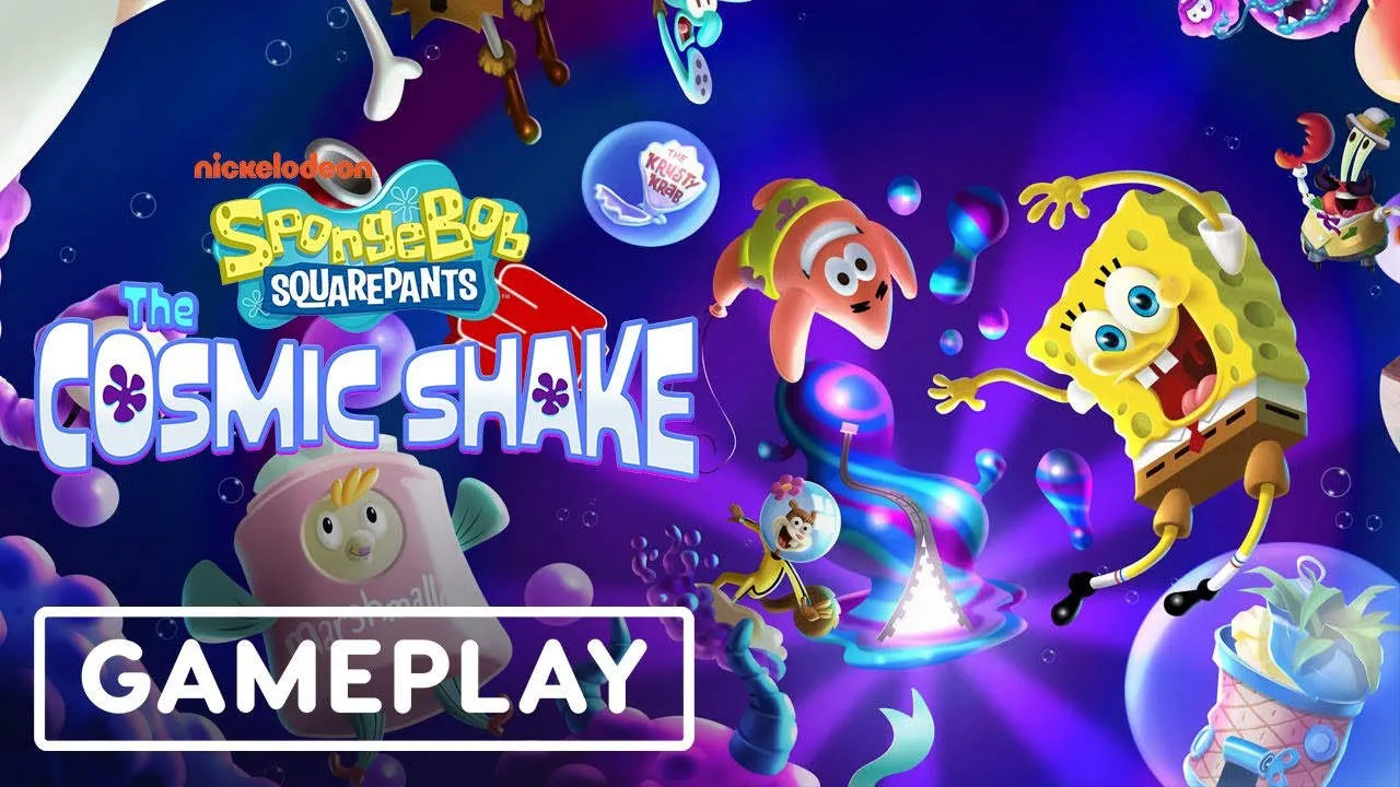 SpongeBob SquarePants: The Cosmic Shake Gameplay Screenshot
