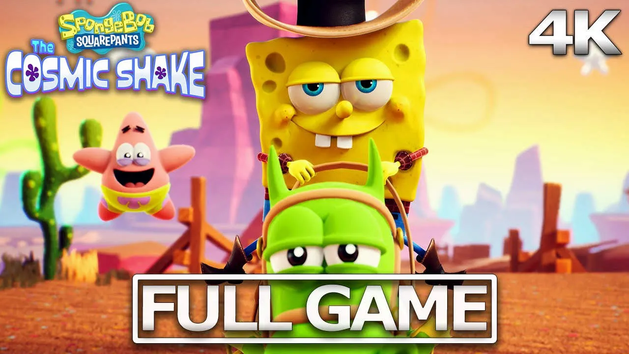 SpongeBob SquarePants: The Cosmic Shake Gameplay Screenshot