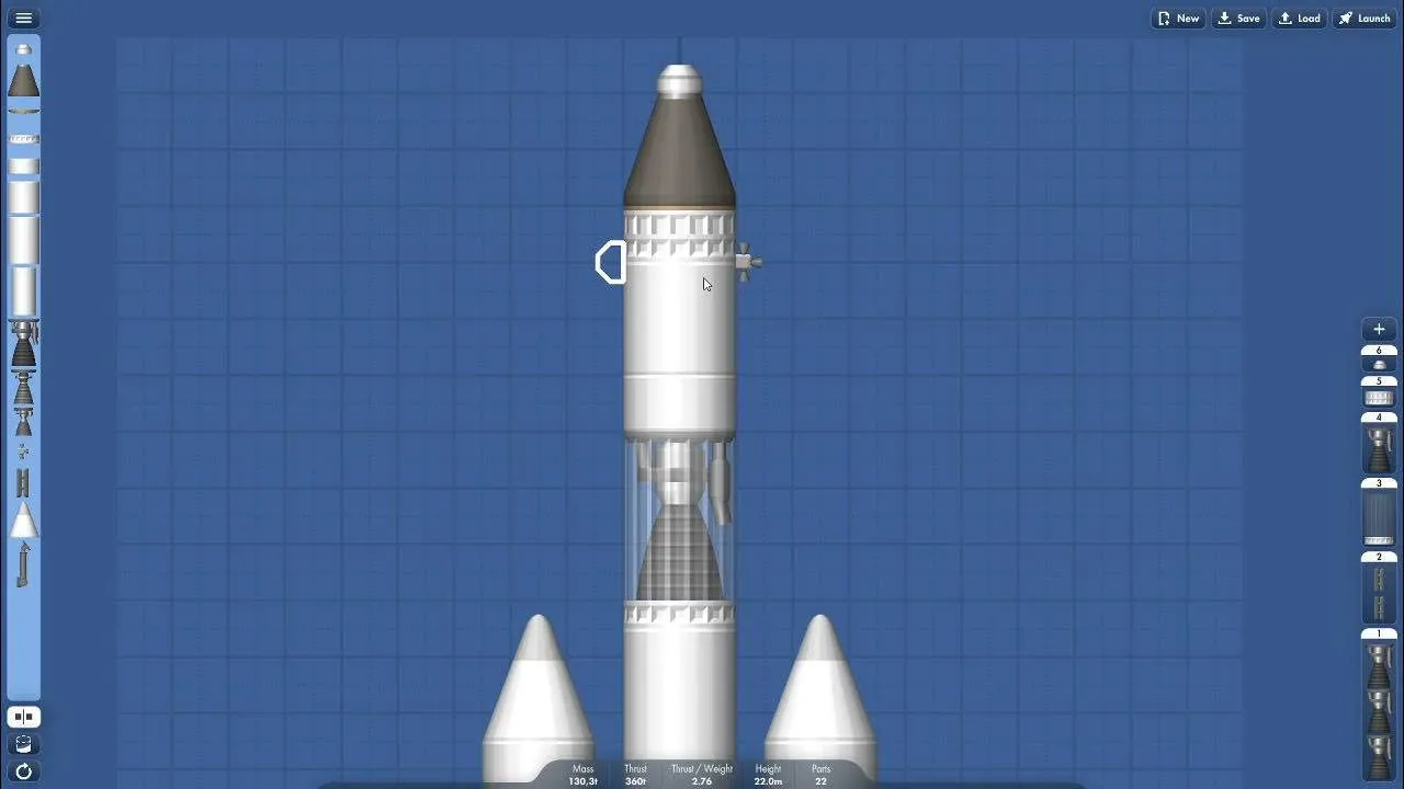 Spaceflight Simulator Gameplay Screenshot