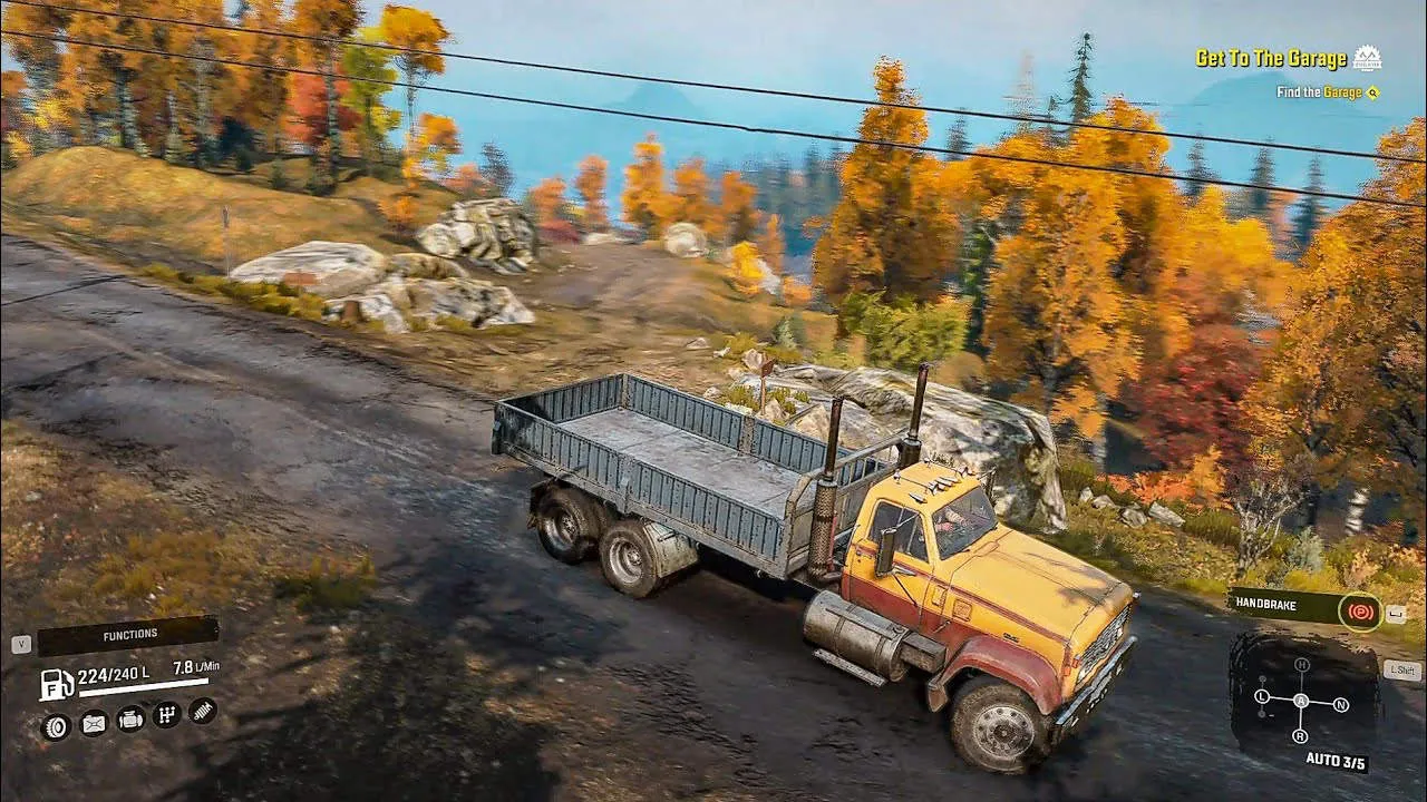 SnowRunner Gameplay Screenshot