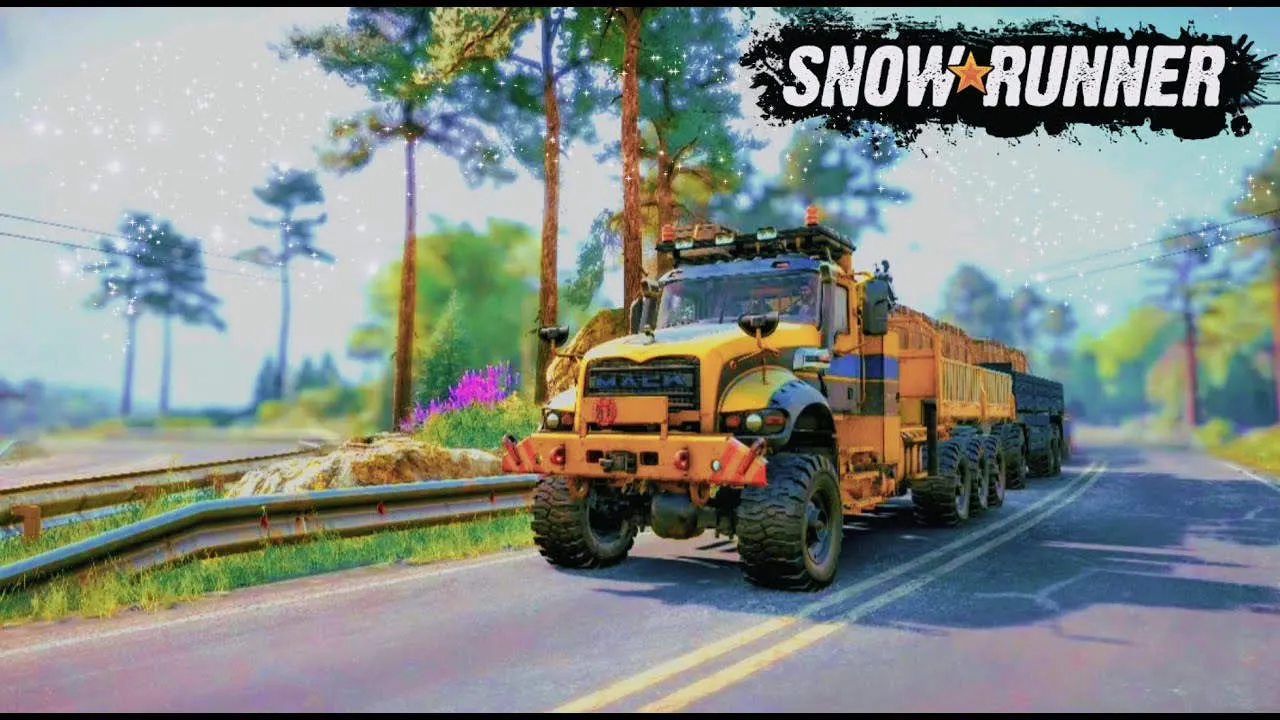 SnowRunner Gameplay Screenshot