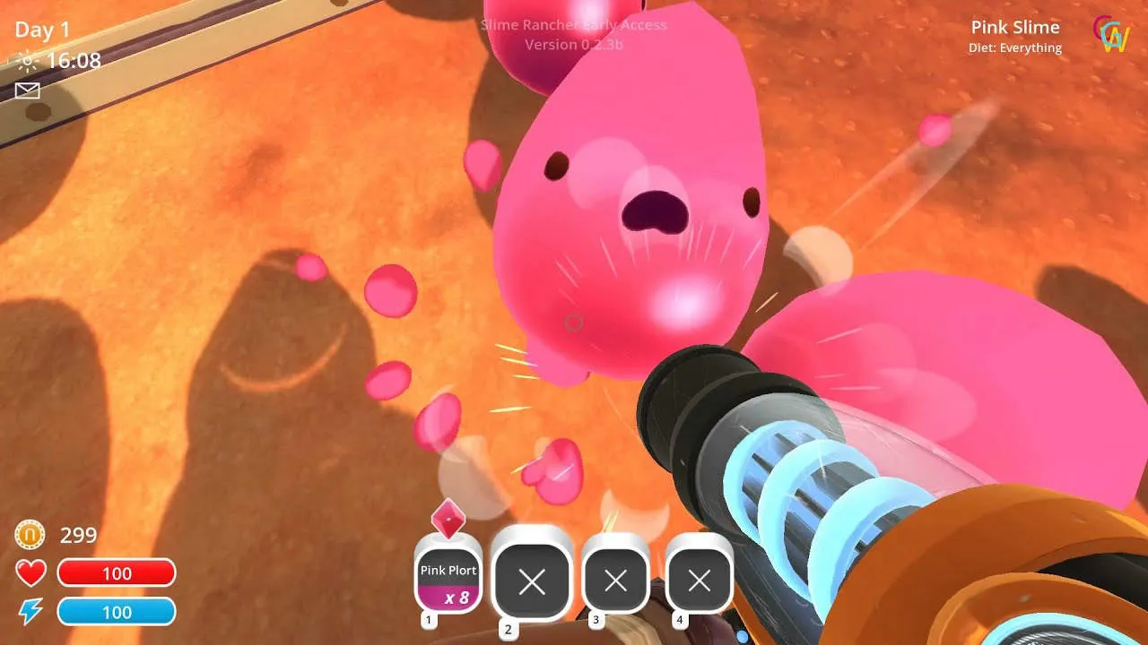 Slime Rancher Gameplay Screenshot