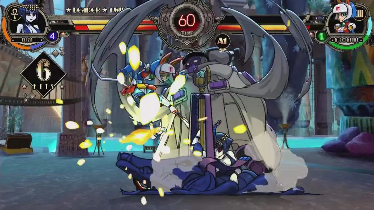 Skullgirls 2nd Encore Gameplay Screenshot