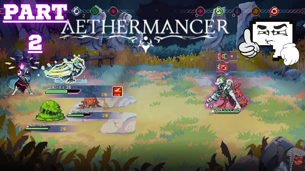 Aethermancer Gameplay Screenshot