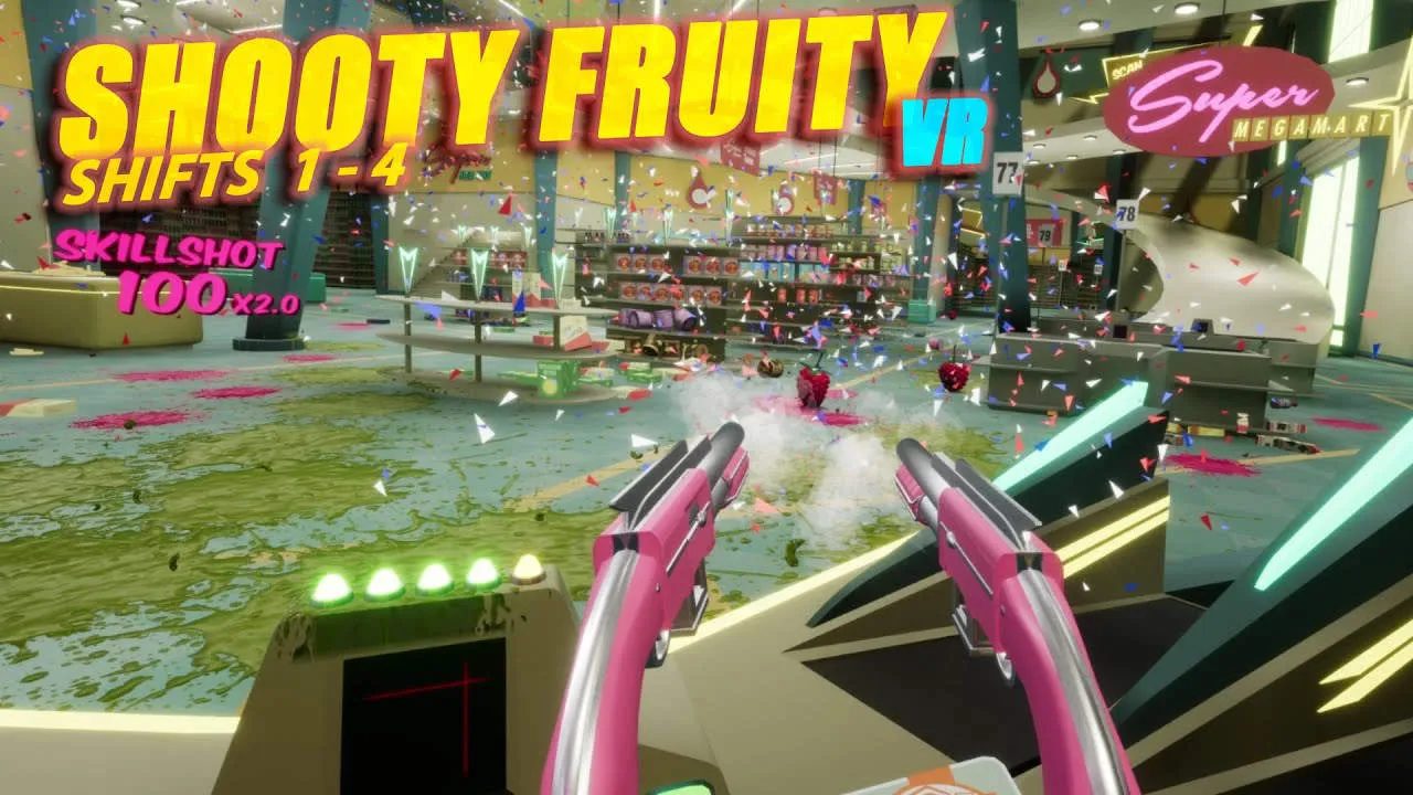 Shooty Fruity VR Gameplay Screenshot